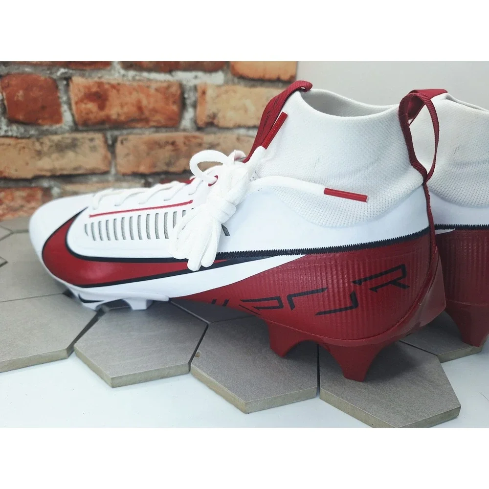 NIKE Vapor Edge Pro 360 2 TB Football Cleats Mens 13 Alabama Crimson Tide Red PE